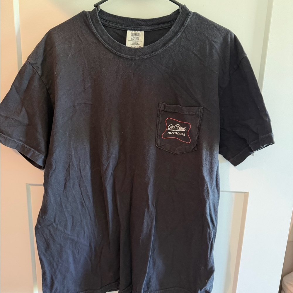 Old row Black Men's T-Shirt
